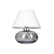 4 Concepts Bergen Small Glass Table Lamp in Black & White