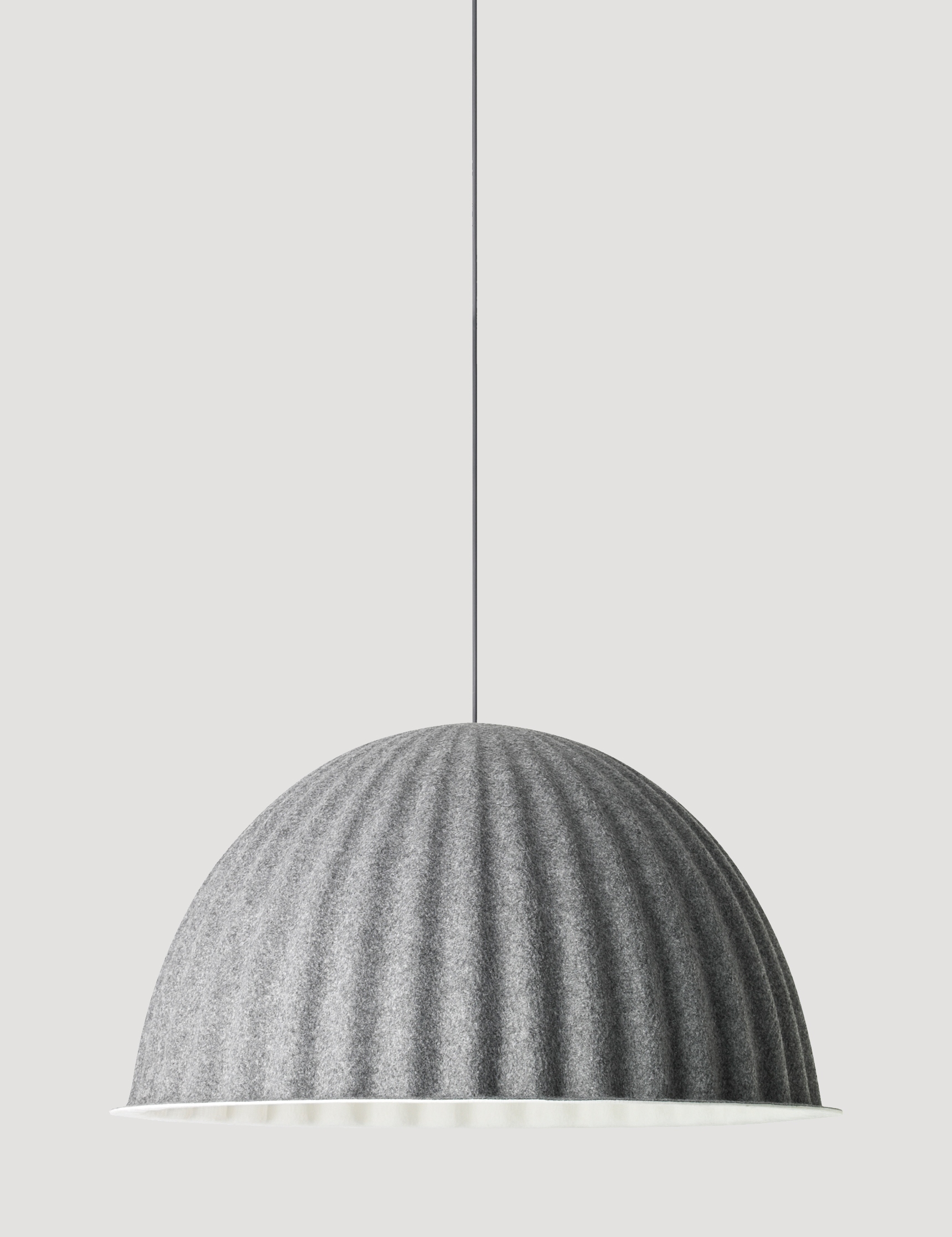 grey felt light shade